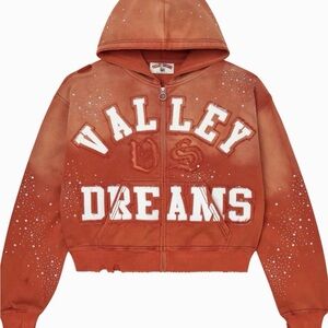 Vale Forever Classico Zip Up Orange